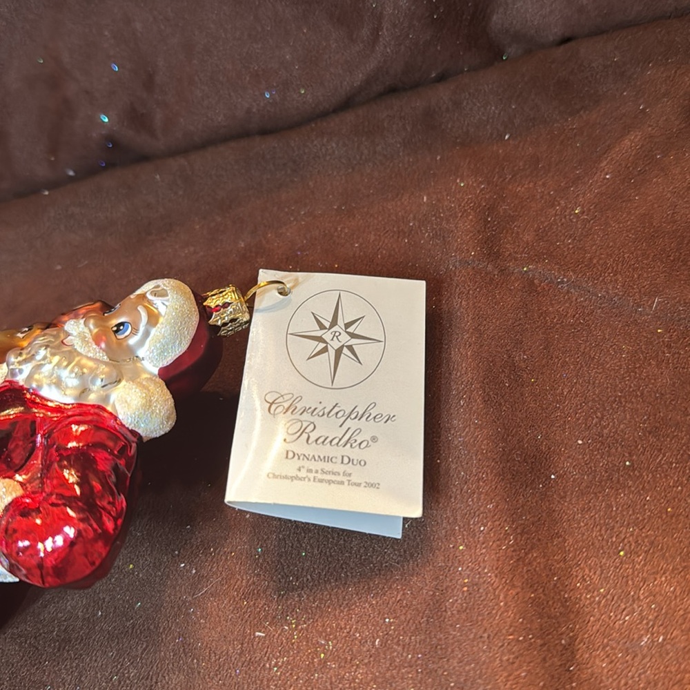 🐈⬛ Christopher Radko ornament “Dynamic Duo” - Picture 4 of 6